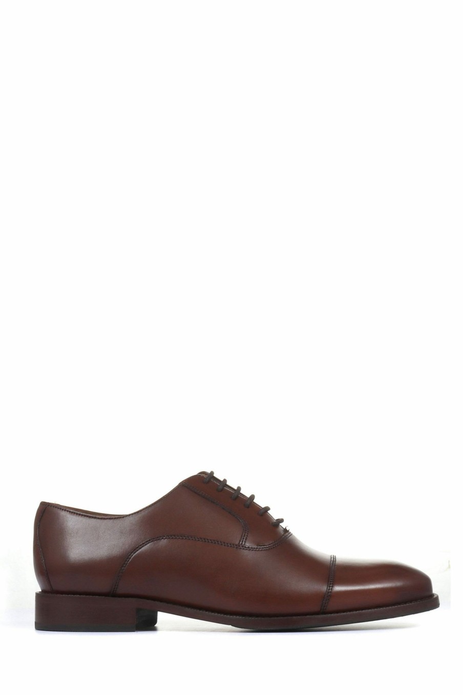 Shoes * | Jones Bootmaker Brown Matthew Wide Fit Oxford Shoes