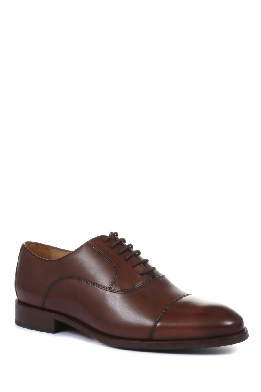 Shoes * | Jones Bootmaker Brown Matthew Wide Fit Oxford Shoes