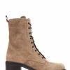 Boots * | Jones Bootmaker Nude Donella Lace Up Boots