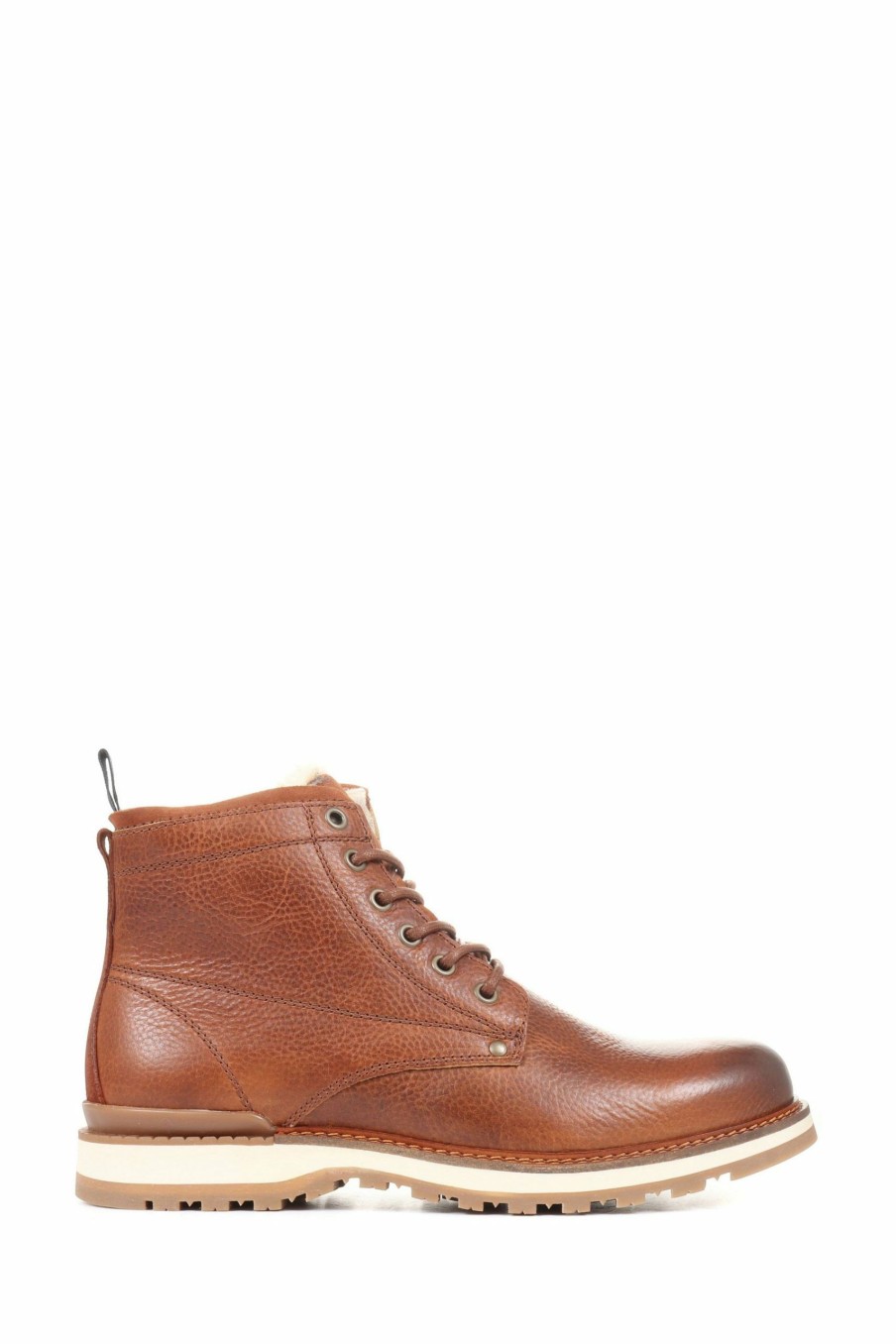 Boots * | Jones Bootmaker Natural Ealing Leather Ankle Boots