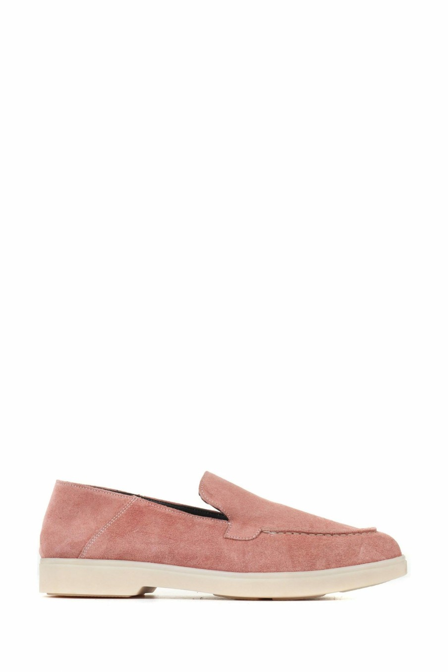 Shoes * | Jones Bootmaker Pink Madolina Leather Moccasins