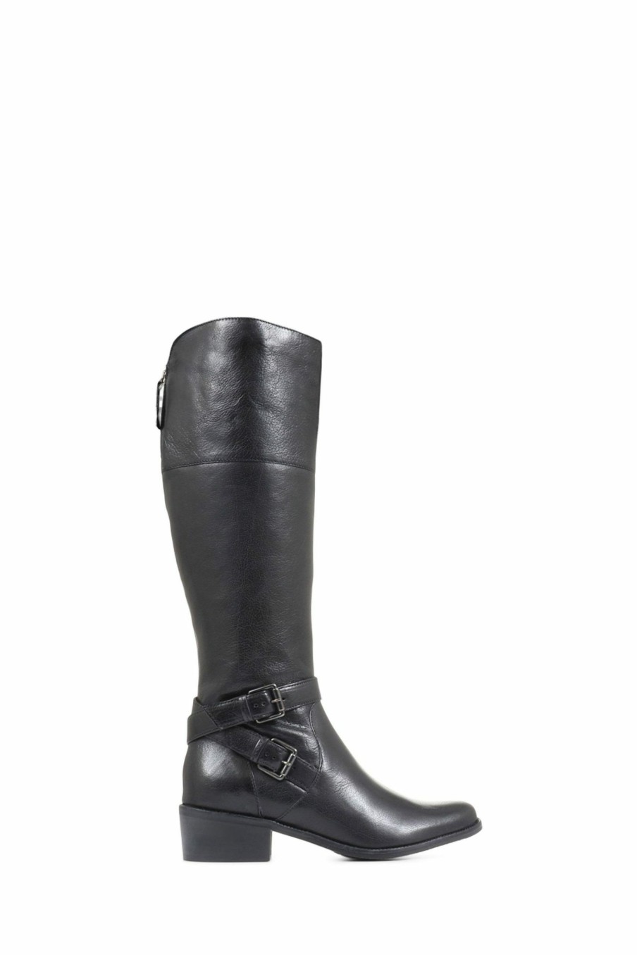 Boots * | Jones Bootmaker Ladies Long Smart Black Boots