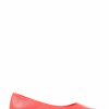 Shoes * | Jones Bootmaker Red Elenora Leather Ballerina Flats