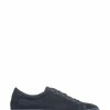 Trainers * | Jones Bootmaker Blue Sacramento Men'S Leather Trainers With Recycled Rubber Sole