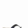 Sandals * | Jones Bootmaker Navy Blue Klevina Leather Sandals