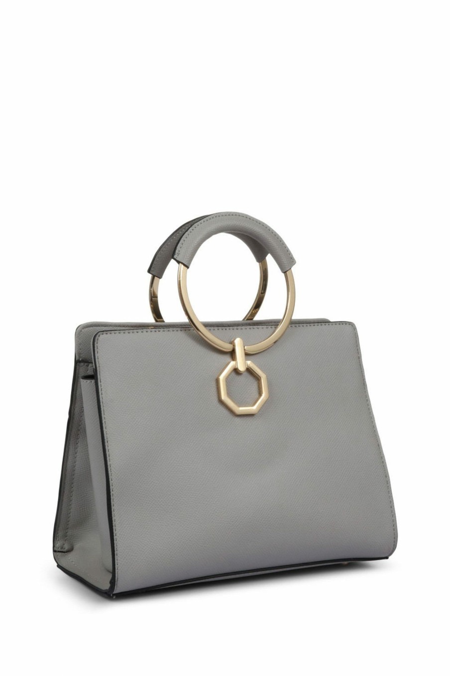 Other * | Jones Bootmaker Mya Ladies Grey Top Handle Bag