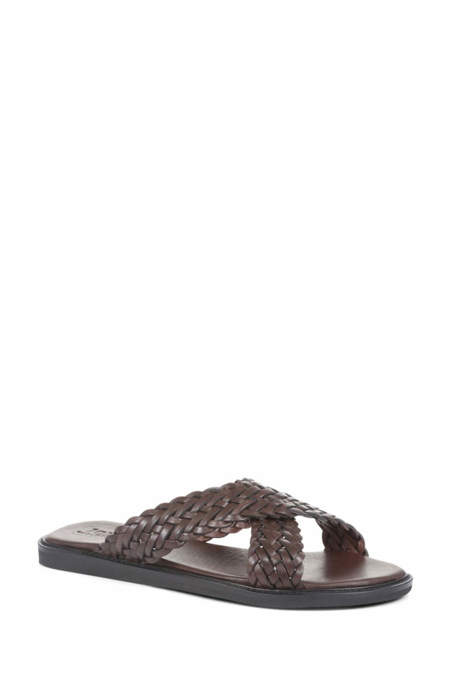 Sandals * | Jones Bootmaker Gents Brown Casual Mules