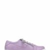 Trainers * | Jones Bootmaker Purple Padova Leather Lace-Up Trainers