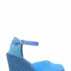 Sandals * | Jones Bootmaker Blue Arabella Wedge Sandals