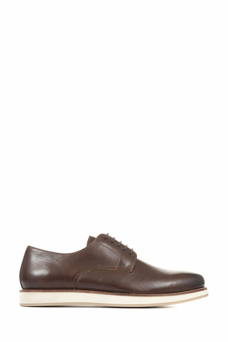 Shoes * | Jones Bootmaker Louie Brown Lightweight Lace-Up Shoes