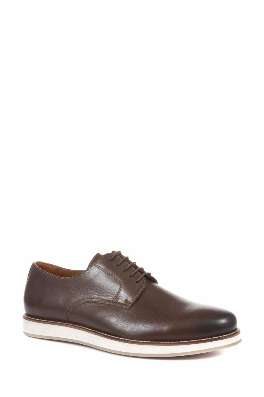 Shoes * | Jones Bootmaker Louie Brown Lightweight Lace-Up Shoes