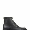 Boots * | Jones Bootmaker Black Barking Goodyear Welted Leather Ankle Boots