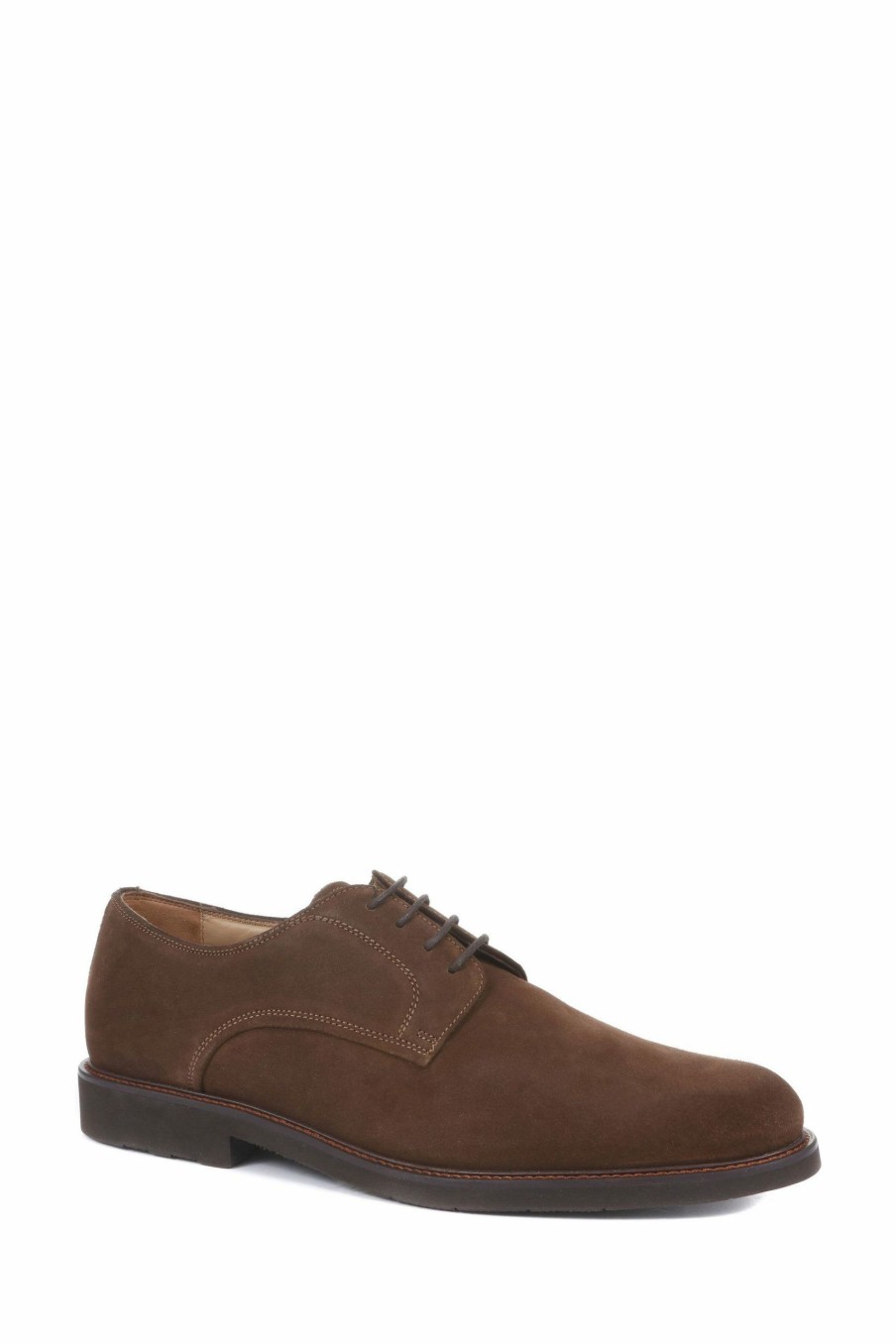 Shoes * | Jones Bootmaker Mens Brown Salzburg Derby Shoes